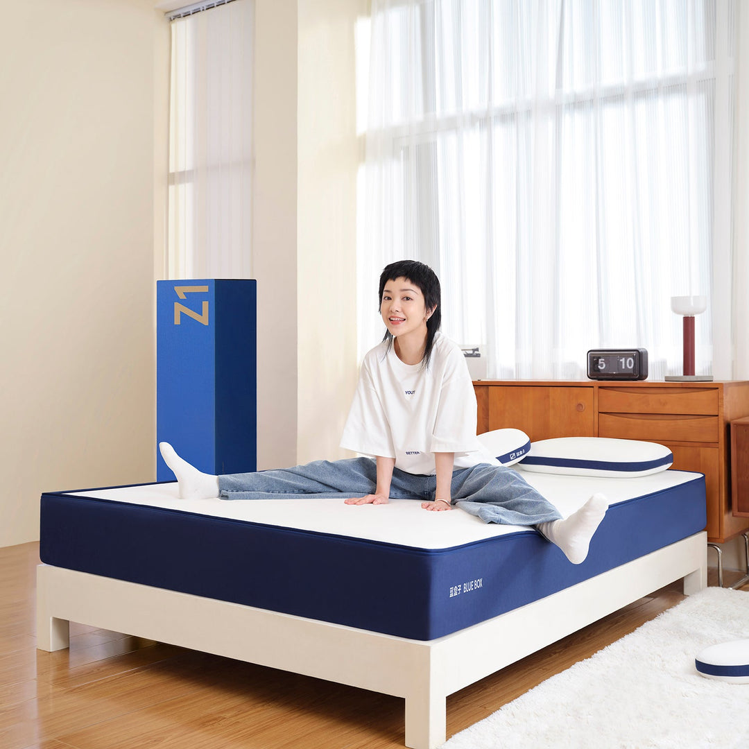 Popular premium mattress with supportive comfort, styled in a bright modern bedroom, offering relaxed everyday rest for Singapore home living.
