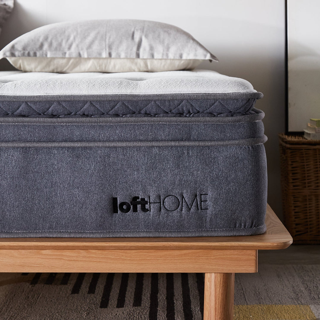 LoftHome Asia king mattress with premium cushioning and ergonomic support, enhancing comfort and style for luxurious bedrooms.