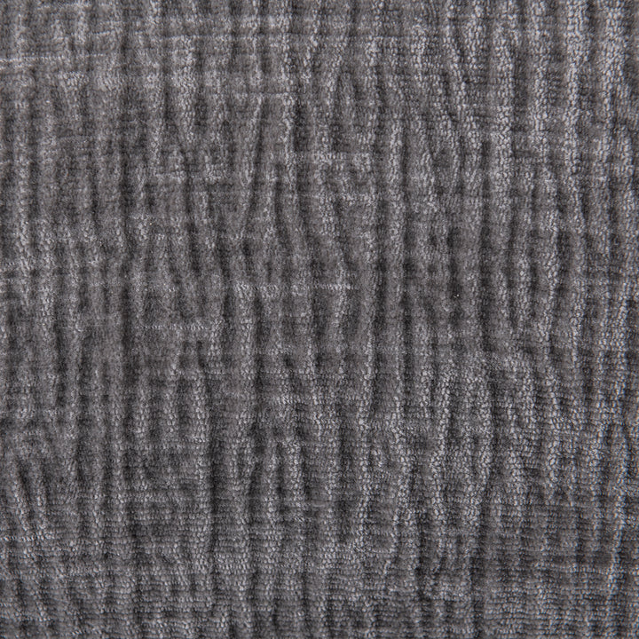 Modern velvet fabric 2 seater sofa raven in real life style.