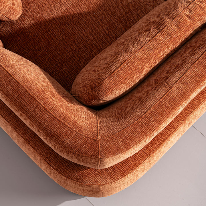 Cream velvet fabric modular l shape sectional sofa 4+l bubba environmental situation.