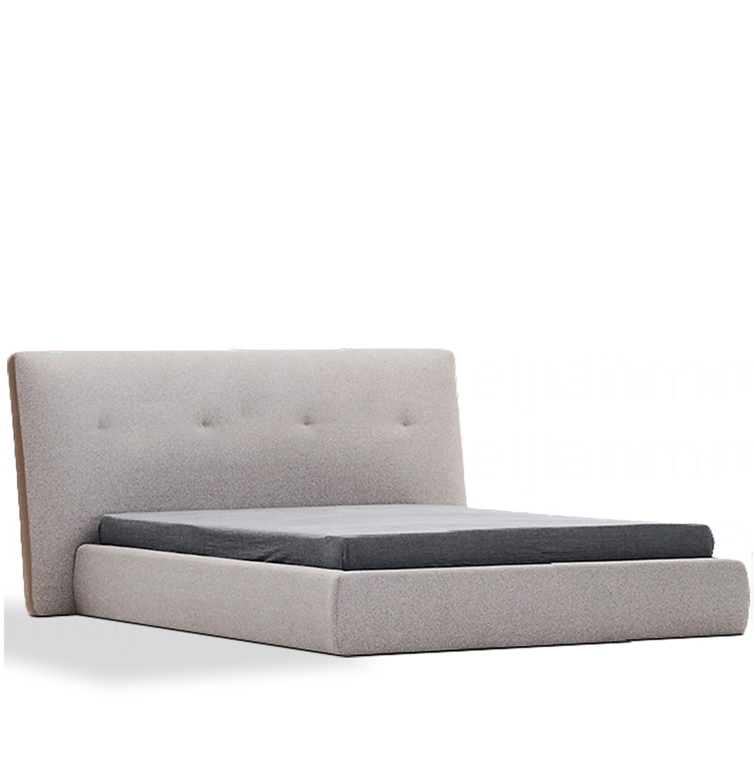 Minimalist Fabric Bed CHARLES