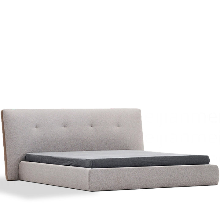 Minimalist Fabric Bed CHARLES