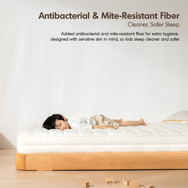 18cm pocket spring 3d airmesh kids mattress bluebox kids in real life style.