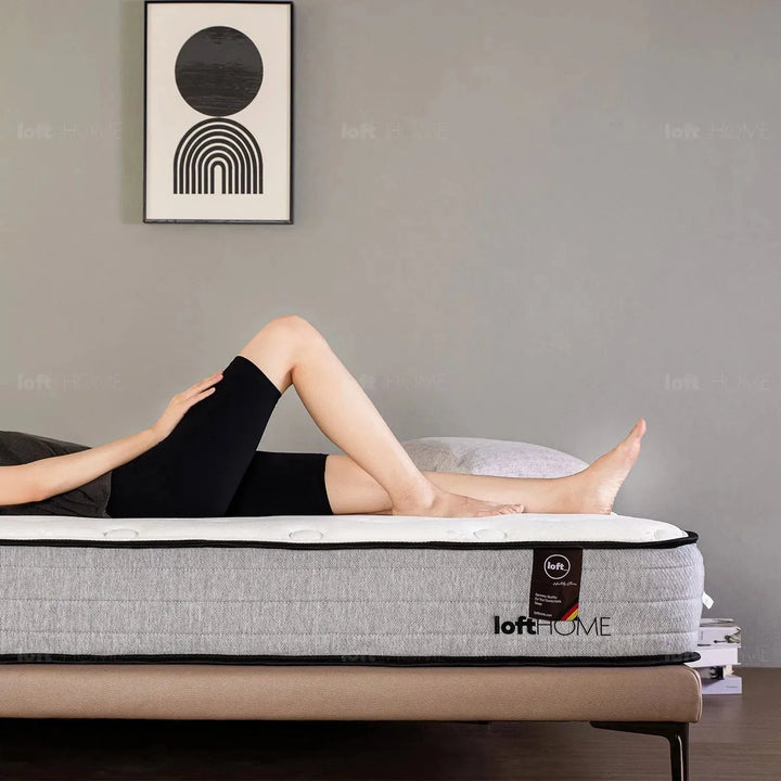 20cm pocket spring mattress sky in panoramic view.