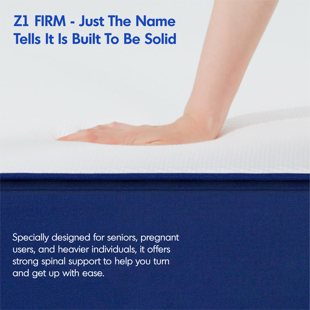 22cm pocket spring gel memory foam mattress bluebox z1 in details.