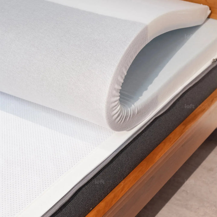 30cm gel memory foam pocket spring mattress swan layered structure.