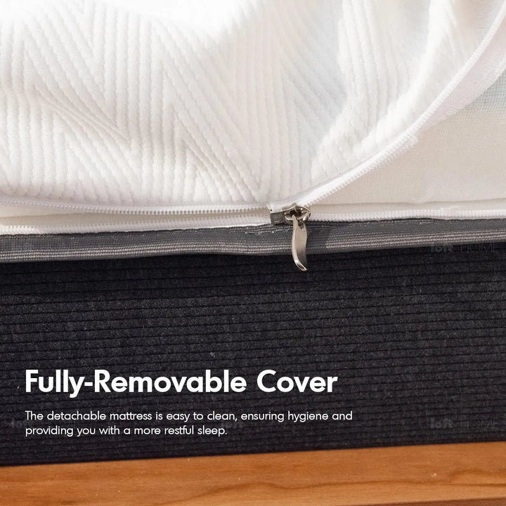 30cm gel memory foam pocket spring mattress swan in real life style.