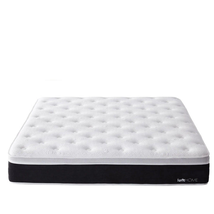 30cm latex pocket spring mattress cloud in real life style.