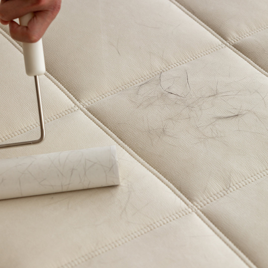 Scandinavian premium cat scratch resistant fabric sofa cover detail 2.