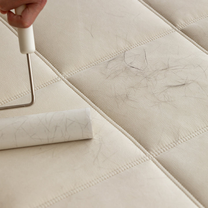 Scandinavian cat scratch resistant fabric modular 1 seater sofa tiered detail 14.