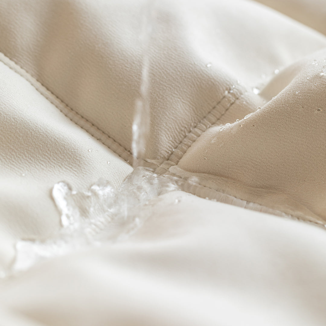 Scandinavian cat scratch resistant fabric modular 1 seater sofa tiered detail 16.