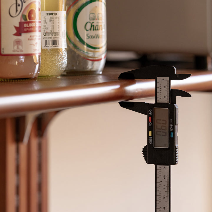 Vintage boxwood modular hanging wall shelf system muse living detail 3.