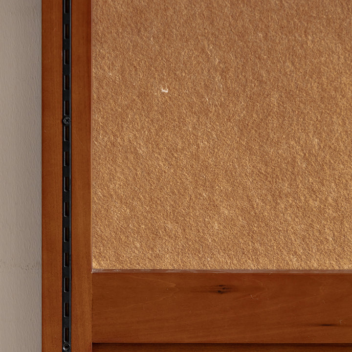 Vintage boxwood modular hanging wall shelf system muse living detail 8.