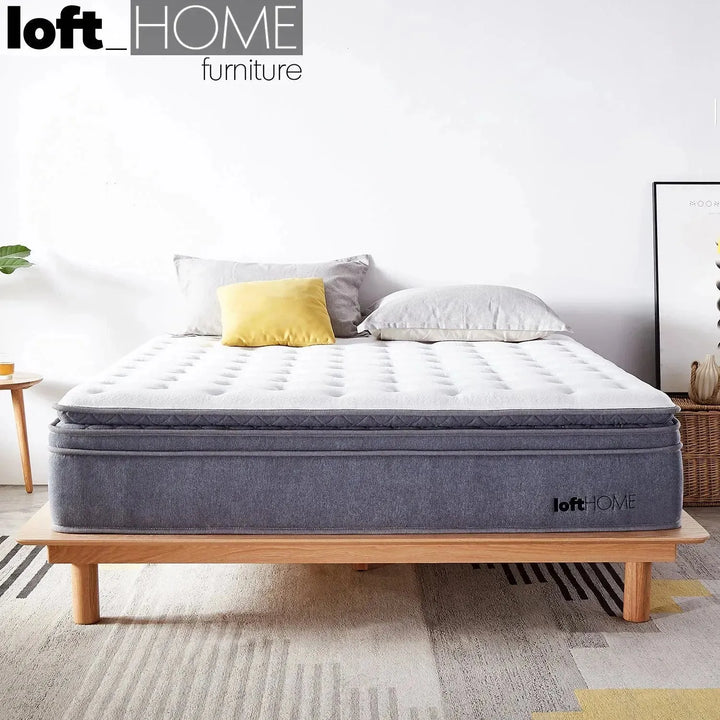 35cm latex gel memory foam pocket spring mattress deep primary product view.