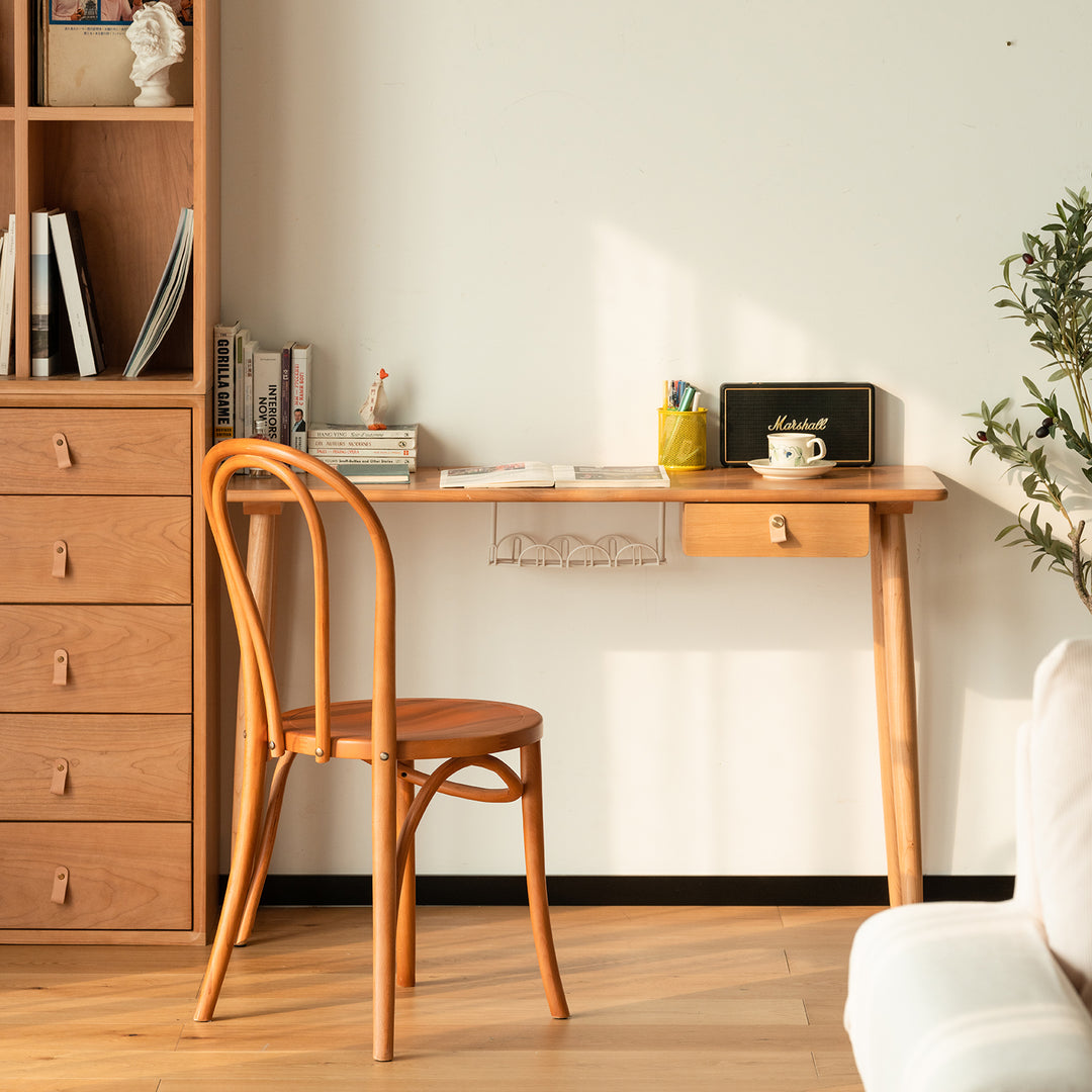 Scandinavian cherry wood study table kashima size charts.