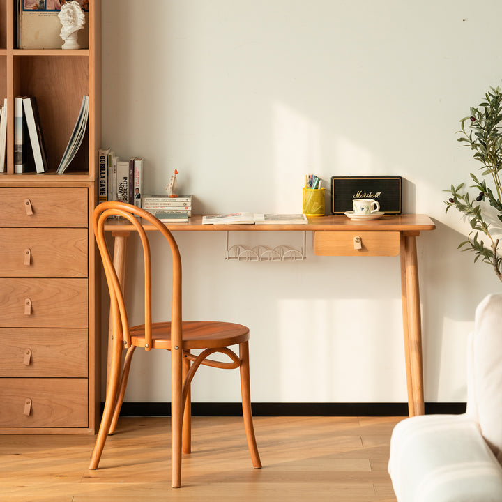 Scandinavian cherry wood study table kashima size charts.