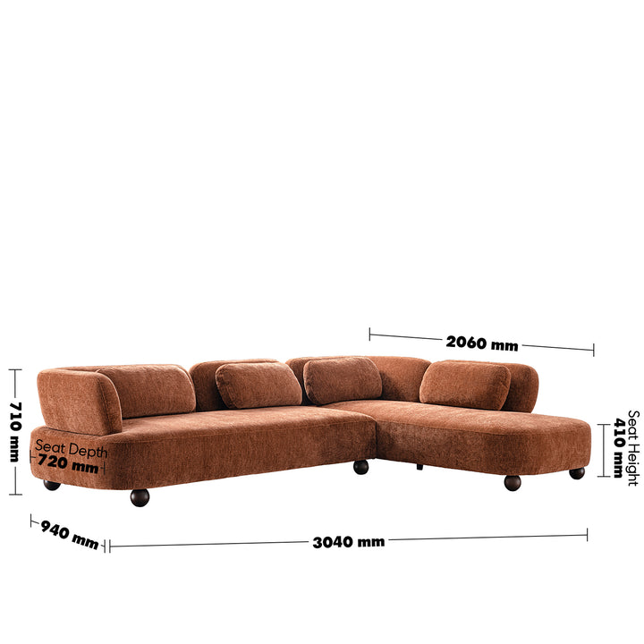 Cream velvet fabric modular l shape sectional sofa 4+l bubba size charts.