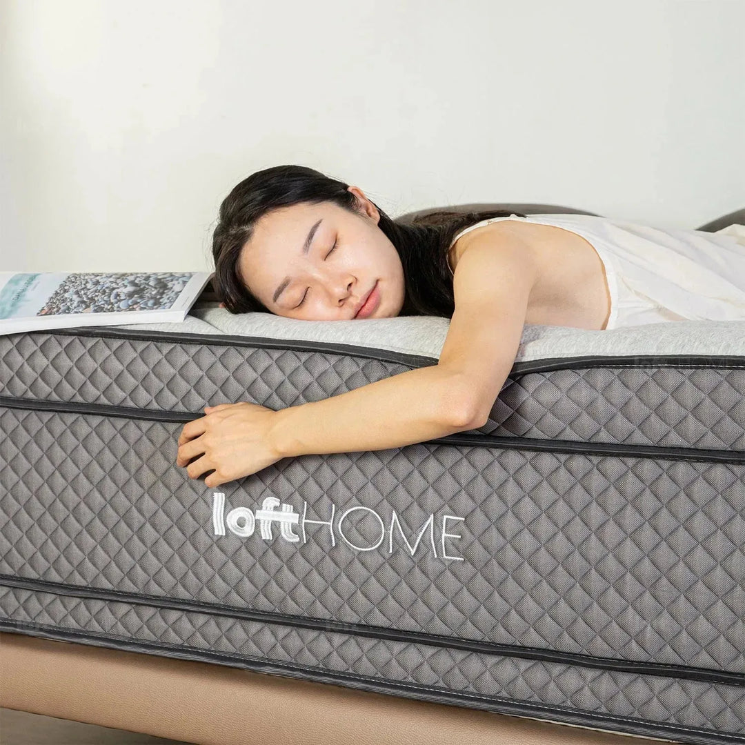 40cm latex gel memory foam pocket spring double sided mattress ocean conceptual design.