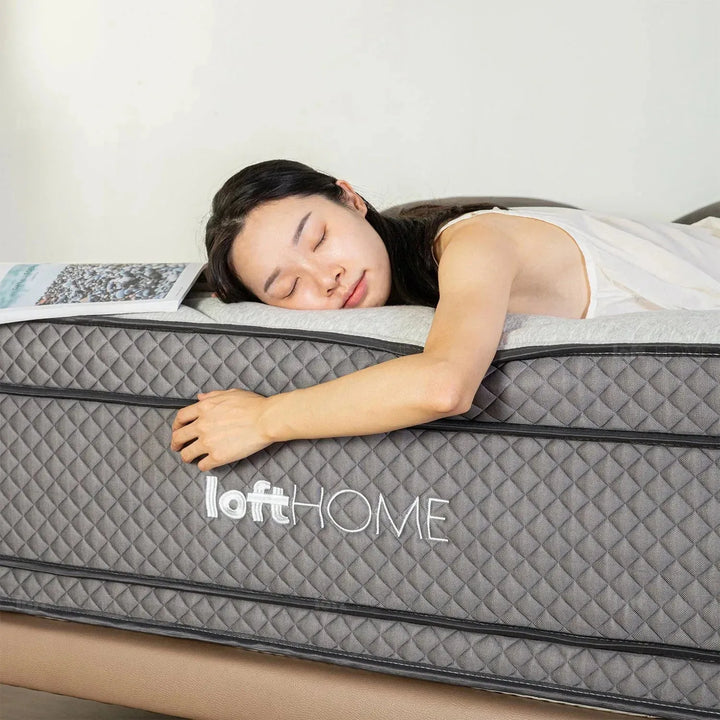 40cm latex gel memory foam pocket spring double sided mattress ocean conceptual design.