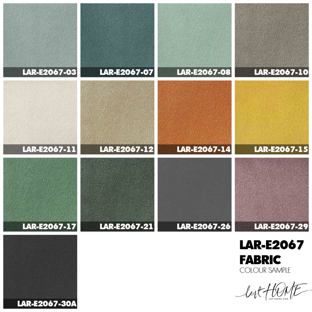 Contemporary Suede Fabric Modular Sofa Armrest BLOOM