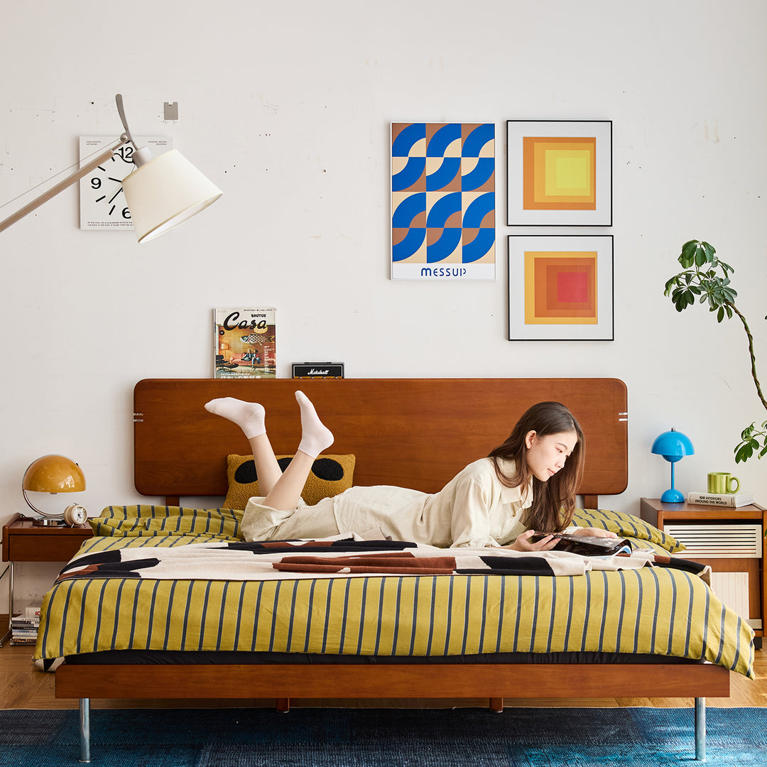 [Ready Stock] Vintage Boxwood Bed CAMPAN