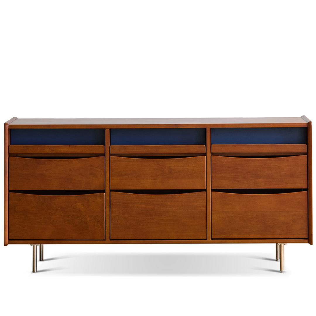 Vintage Boxwood Chest Of 9 Drawers MIES