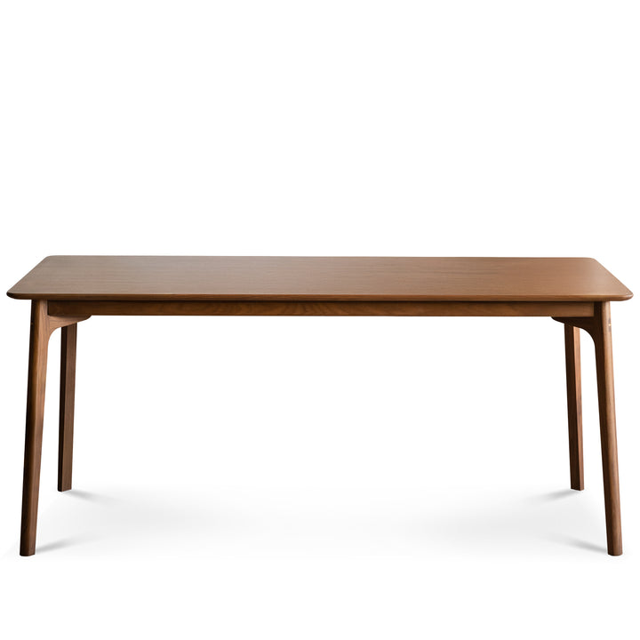 Japandi Walnut Wood Dining Table CHRONO