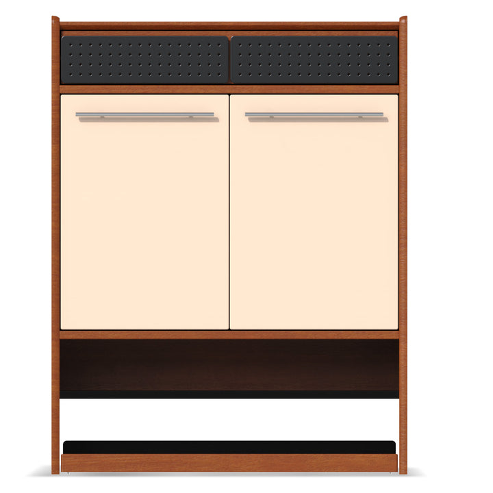 Vintage Boxwood Modular Shoe Cabinet MIES