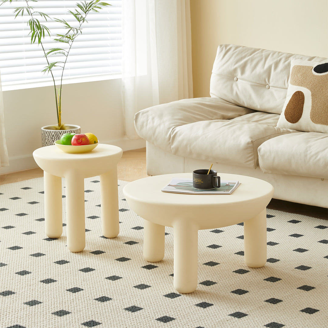 Contemporary plastic coffee table snap detail 3.