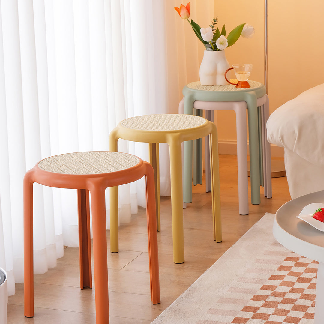 Scandinavian plastic stackable dining stool cesca environmental situation.