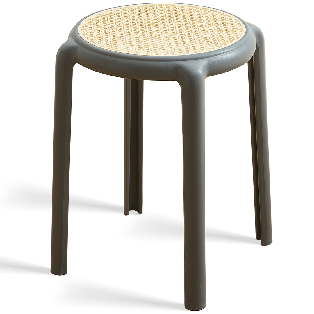 Scandinavian plastic stackable dining stool cesca detail 13.