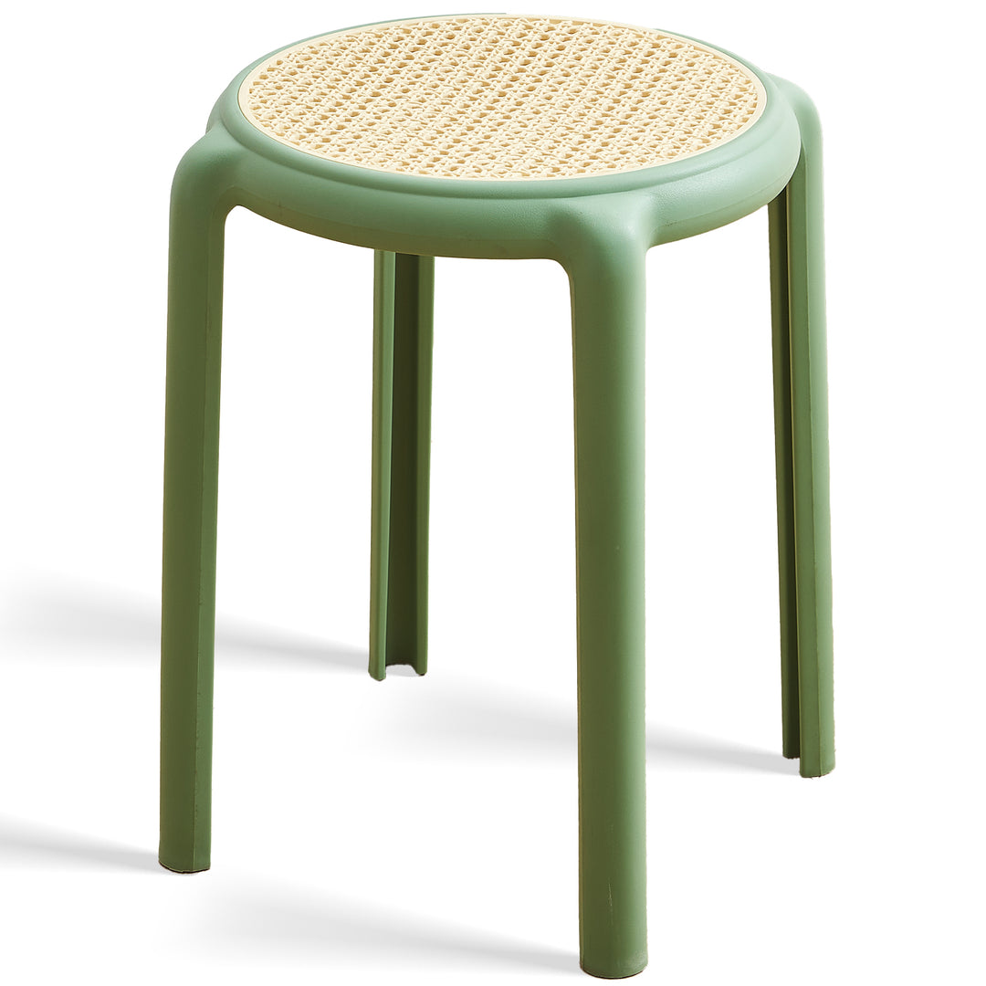 Scandinavian plastic stackable dining stool cesca detail 14.