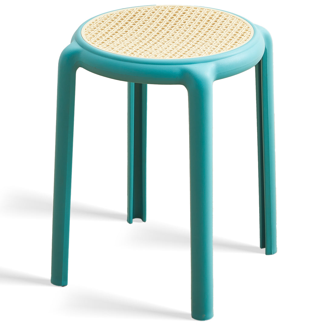 Scandinavian plastic stackable dining stool cesca detail 15.