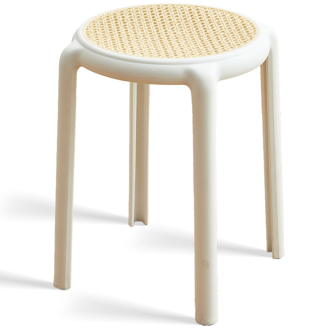 Scandinavian plastic stackable dining stool cesca detail 17.