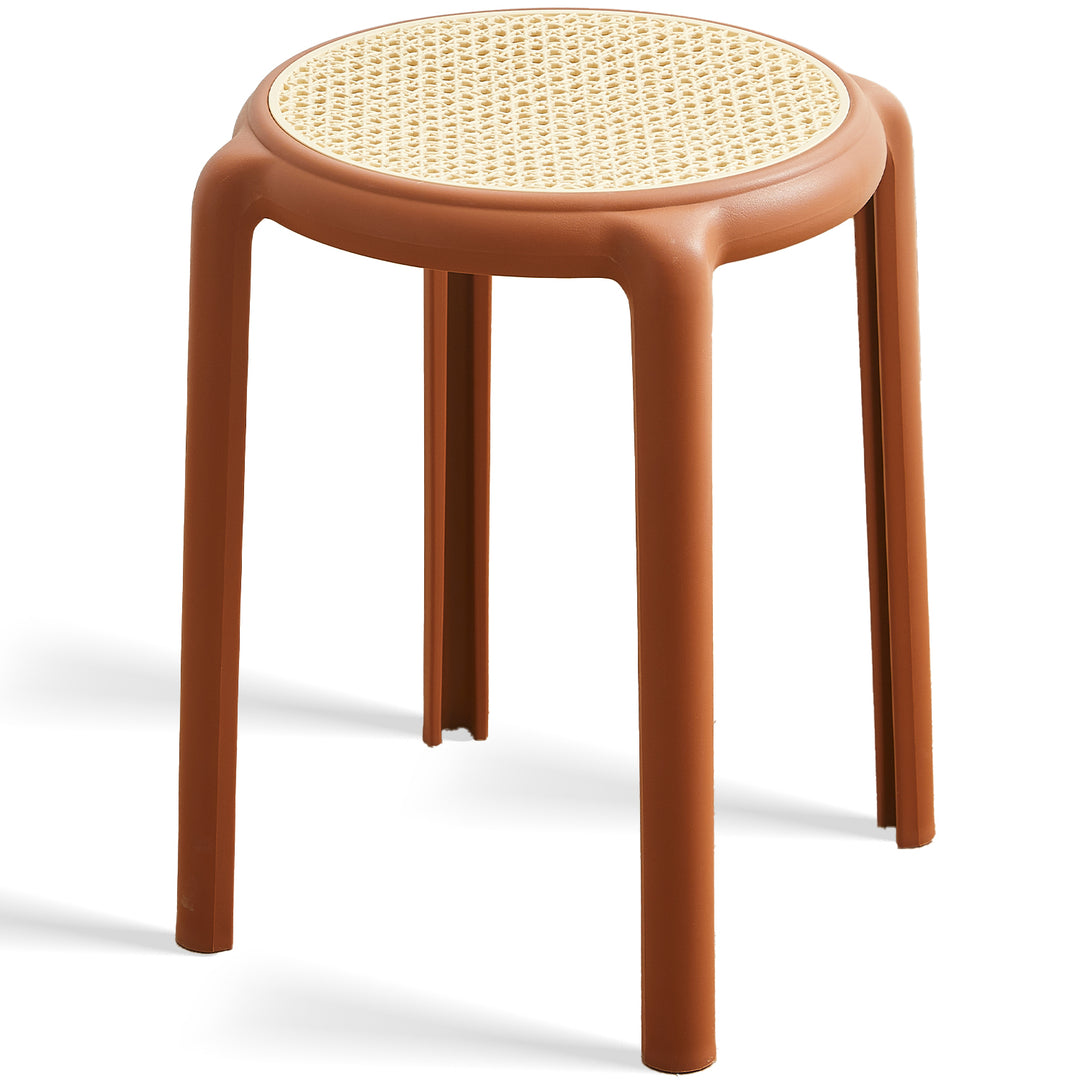 Scandinavian plastic stackable dining stool cesca detail 18.