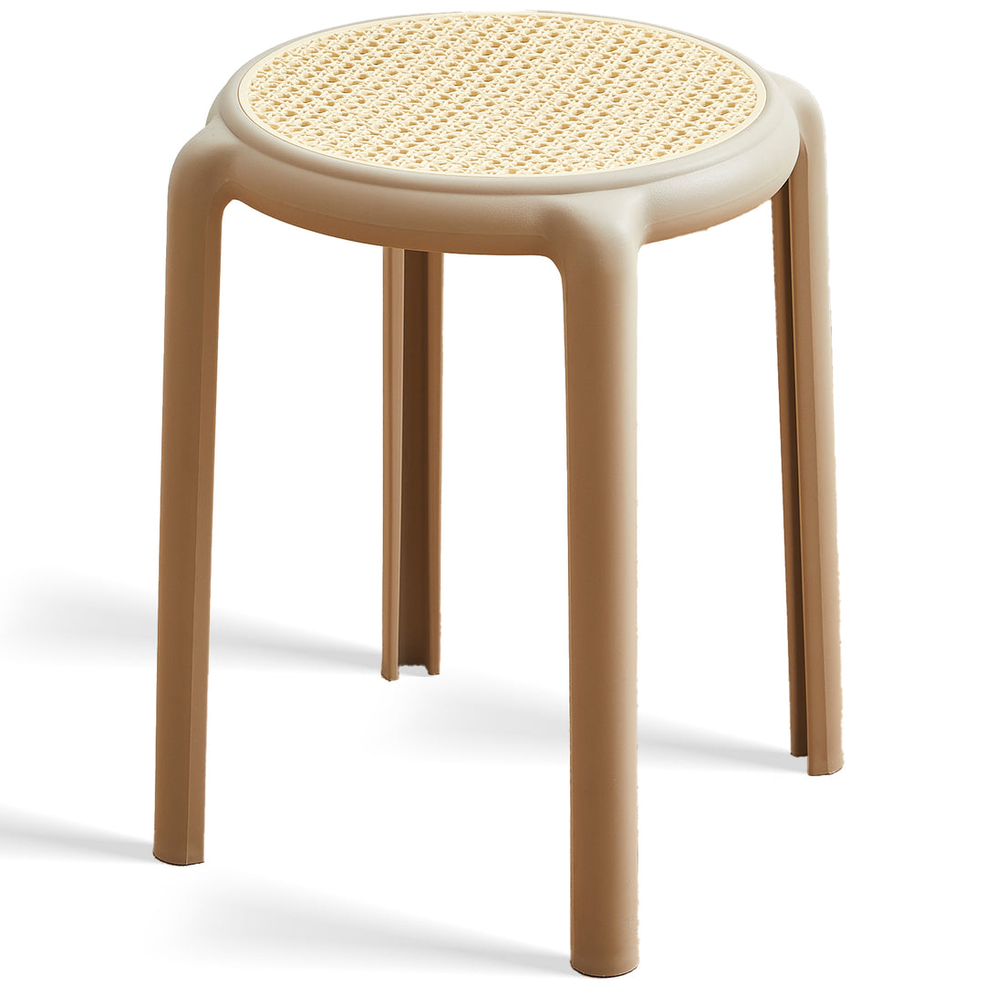 Scandinavian plastic stackable dining stool cesca detail 19.