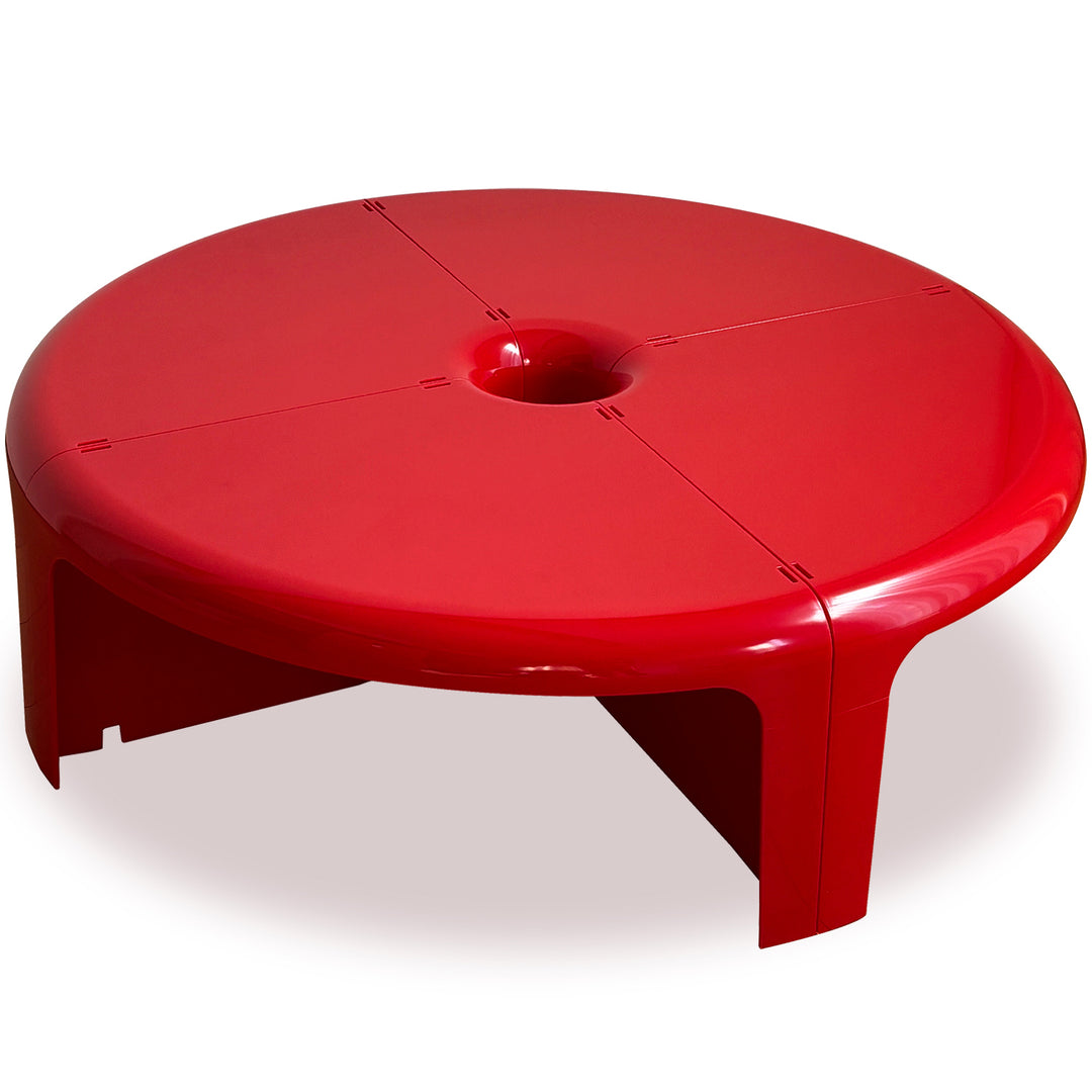 Contemporary abs transformable coffee table bobo layered structure.