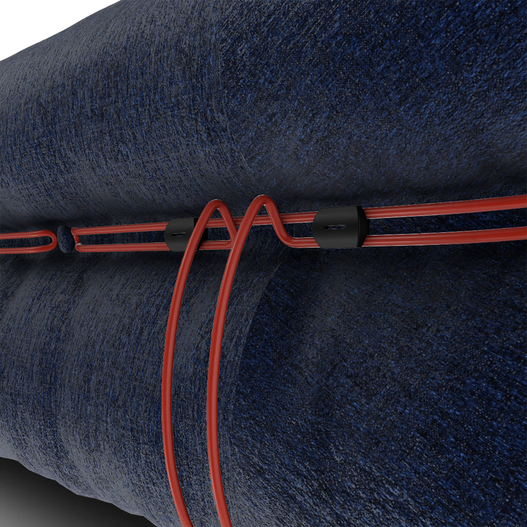 Contemporary boucle fabric 1 seater sofa soriana detail 4.