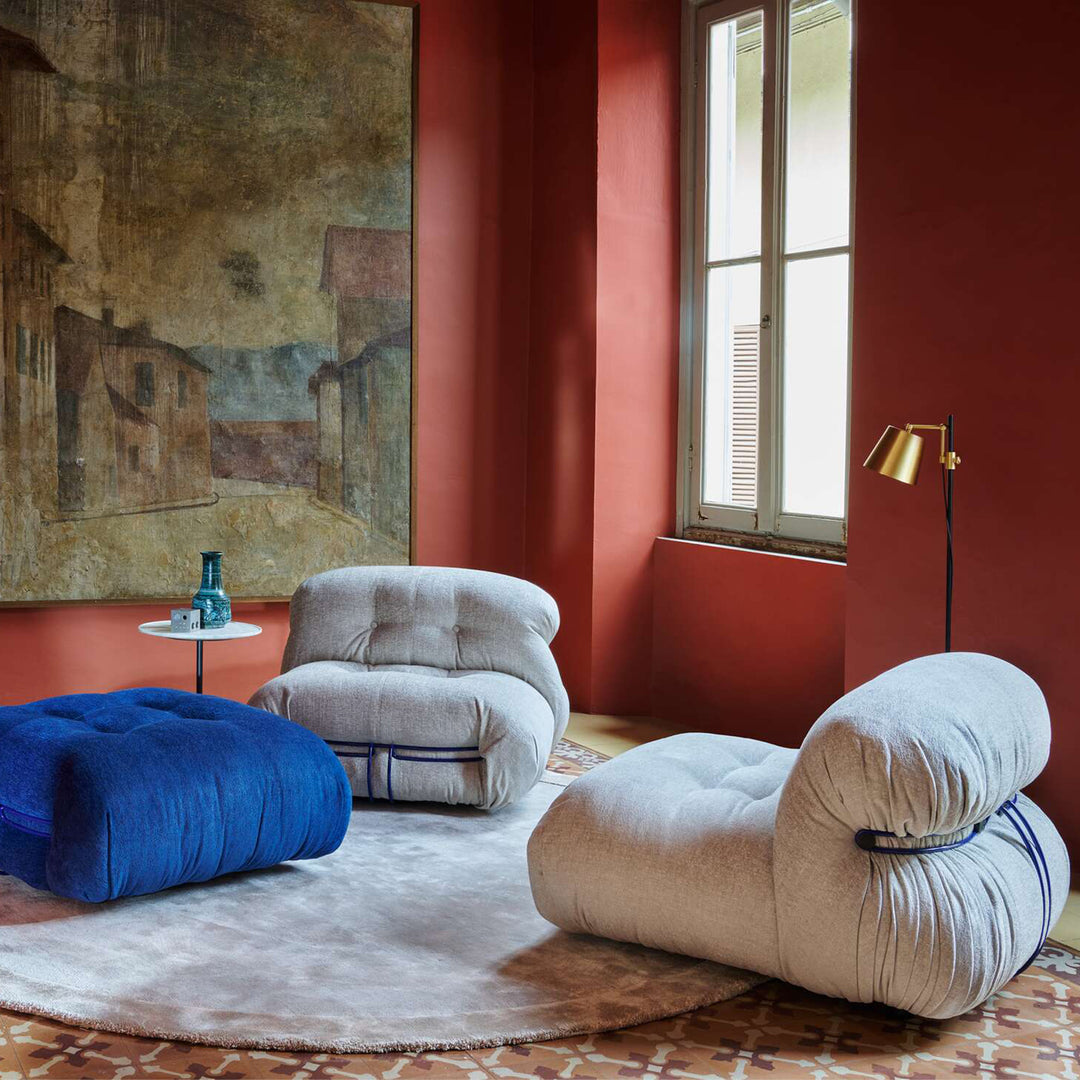 Contemporary Boucle Fabric 2 Seater Sofa SORIANA