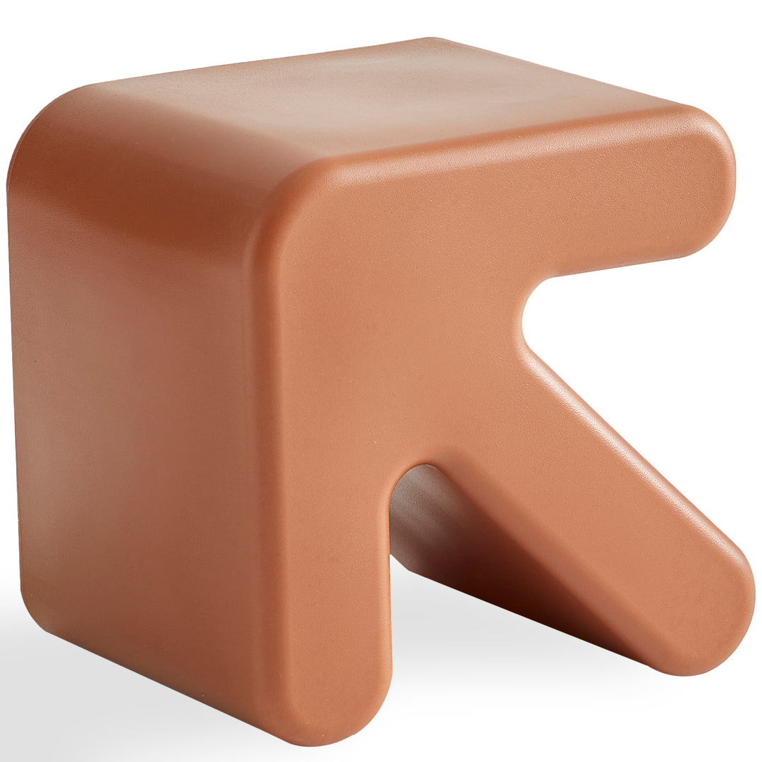 Contemporary Plastic Stool Side Table ARROW
