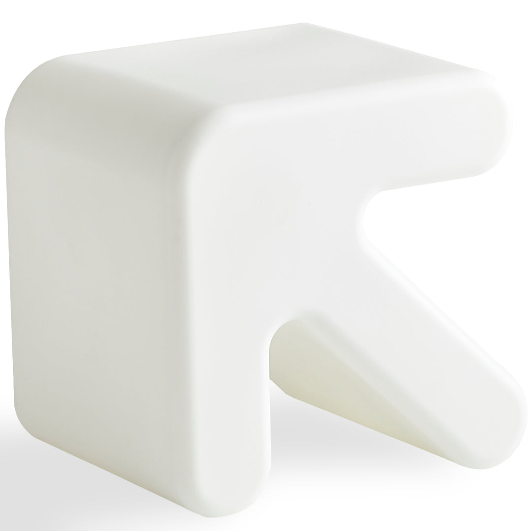 Contemporary Plastic Stool Side Table ARROW