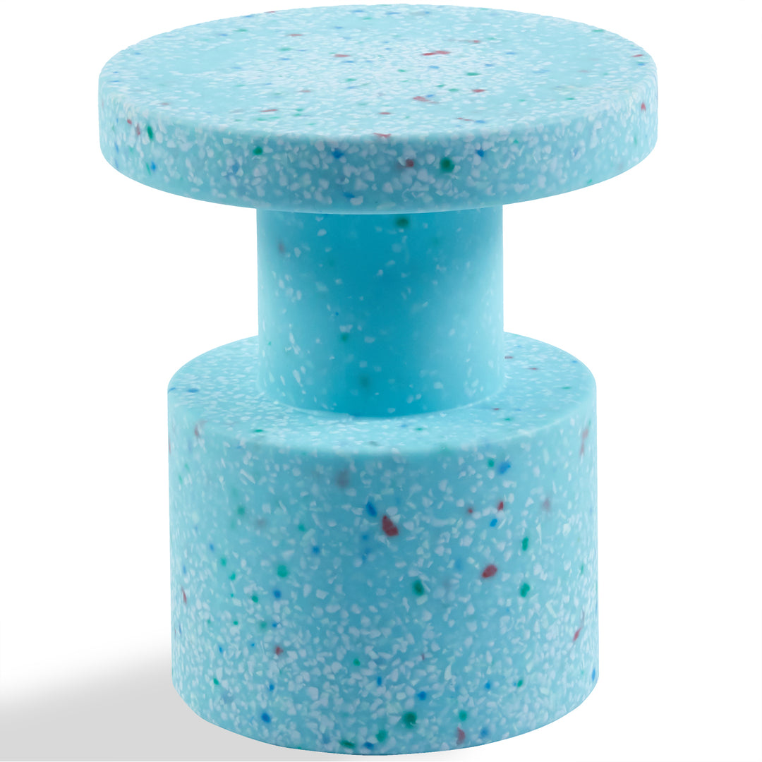 Contemporary plastic stool side table pixel detail 14.