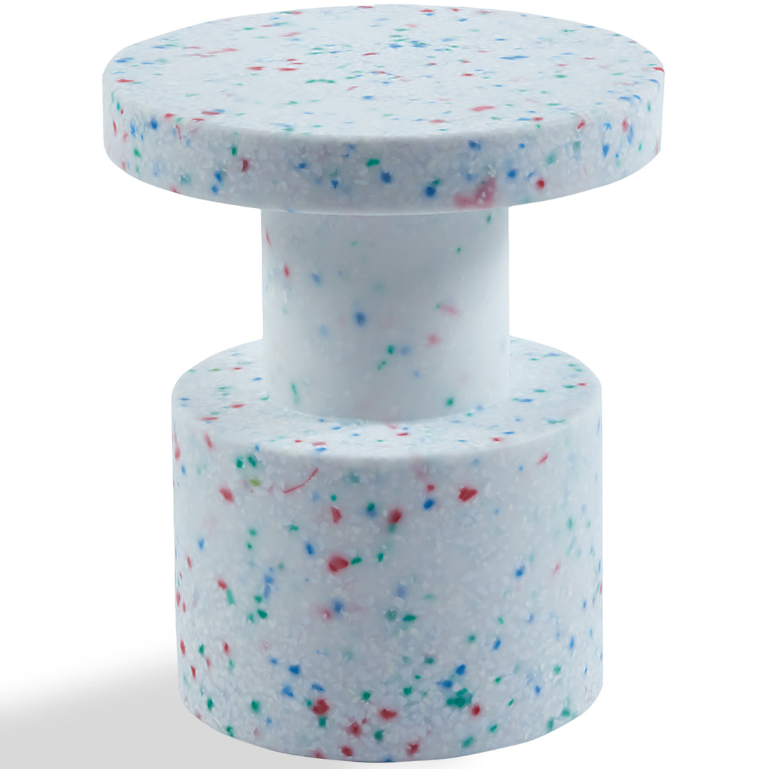 Contemporary Plastic Stool Side Table PIXEL