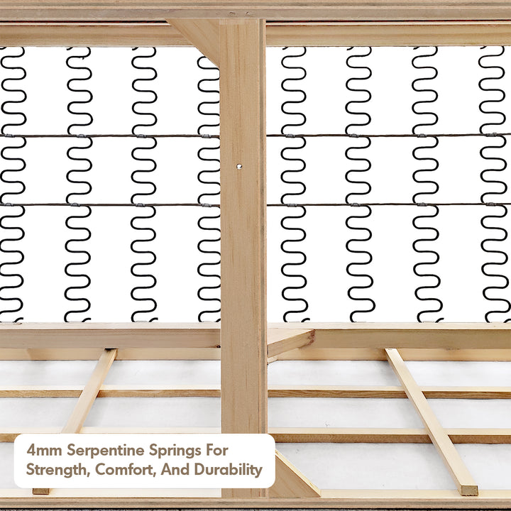 Contemporary suede fabric modular chaise 1 seater sofa bloom detail 3.