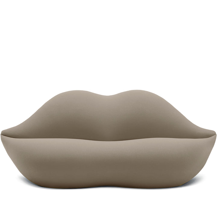 Contemporary velvet 2 seater sofa bocca detail 8.