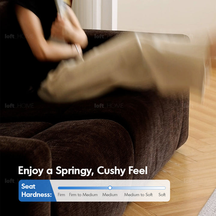 Cream chenille velvet fabric electric recliner 4 seater sofa lolo situational feels.