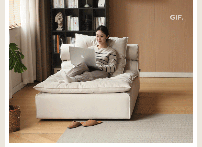 Contemporary suede fabric modular l shape sectional sofa 2+l bloom detail 10.