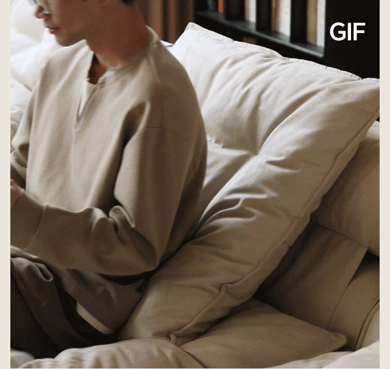 Contemporary suede fabric modular l shape sectional sofa 4+l bloom detail 3.