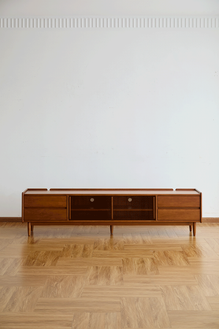 Vintage boxwood tv console vista color swatches.