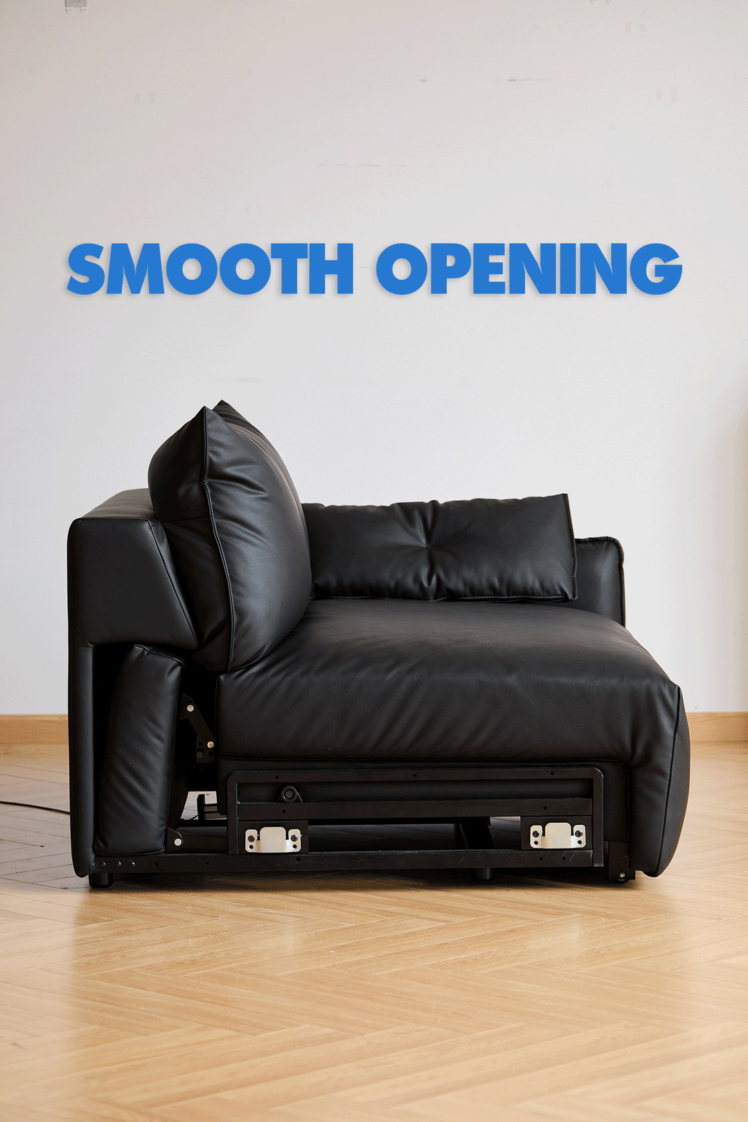 Modern Microfiber Leather Electric Recliner 4 Seater Sofa EVENA